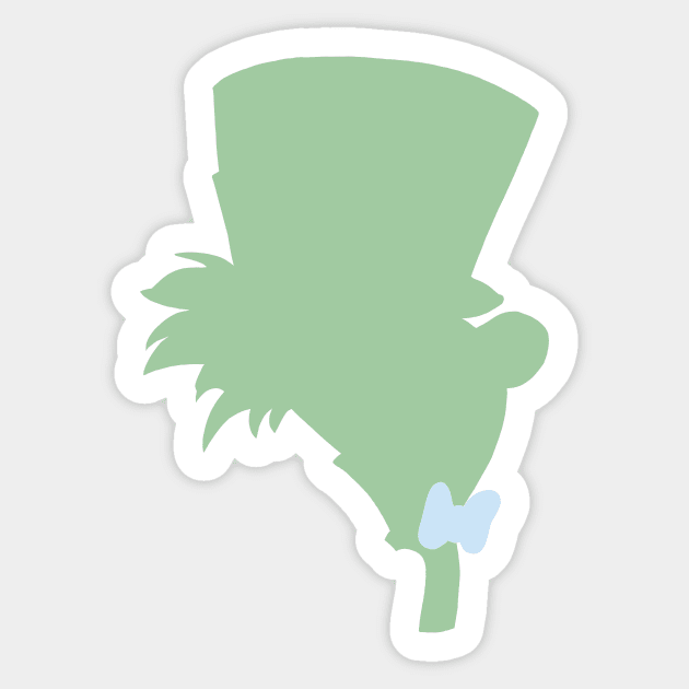 Hatter Sticker by littlemoondance